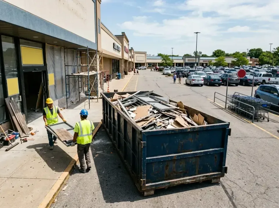 retail-store-renovation-debris-003 — frequently asked questions, Roll-off Dumpster Rentals in Winchester, IN